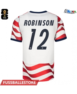 Günstige Vereinigte Staaten Miles Robinson #12 Heimtrikot WM 2026 Kurzarm